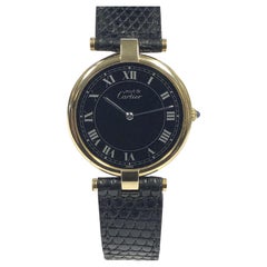 Montre-bracelet à quartz Cartier Vendome Large Vermeil Must de Cartier