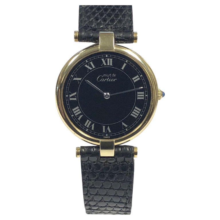 Cartier Vendome Cartier Quarz Uhrwerk Cartier Vendome Große