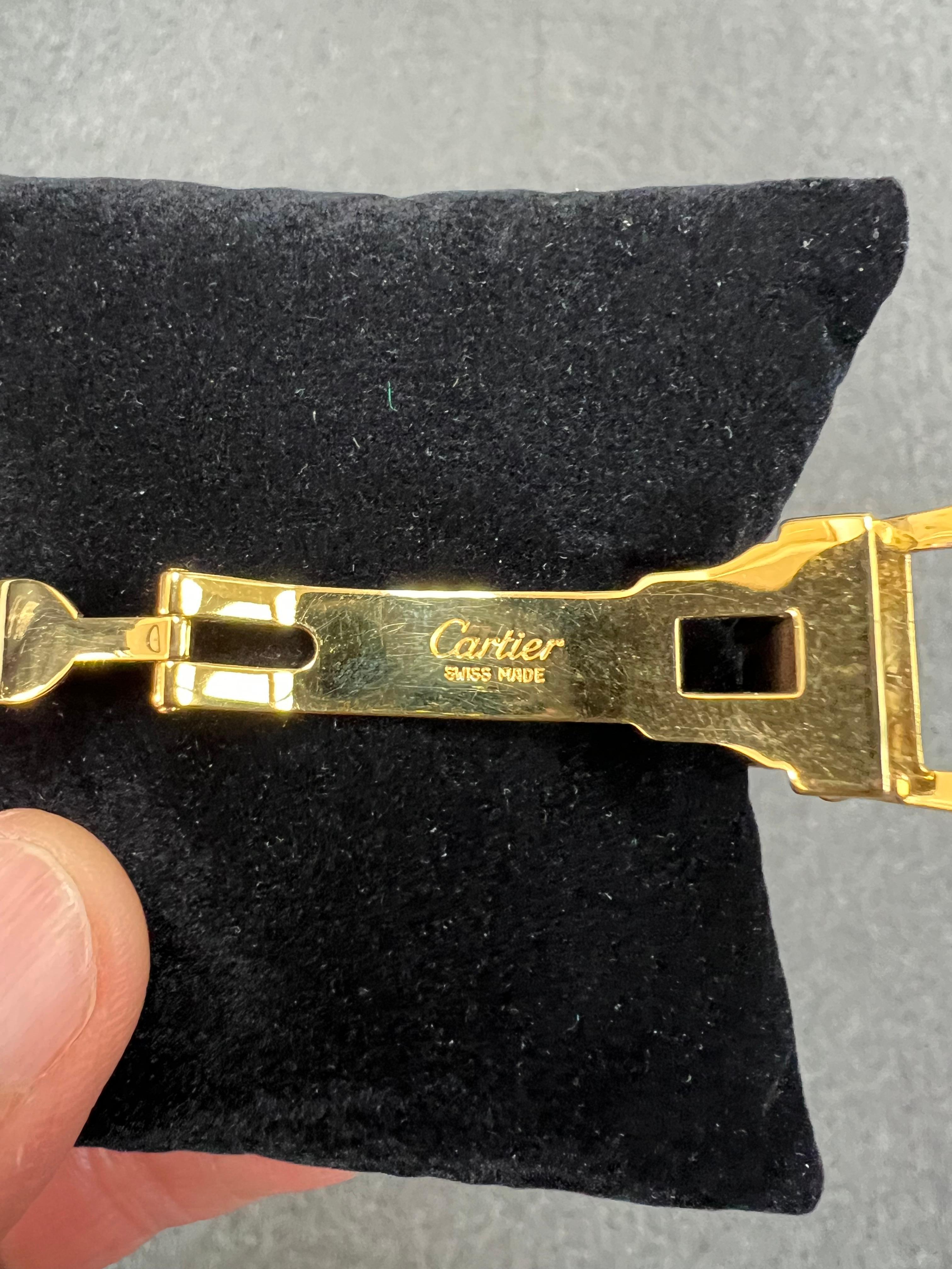 Cartier Vendome Must De Cartier Vermeil Wristwatch 7