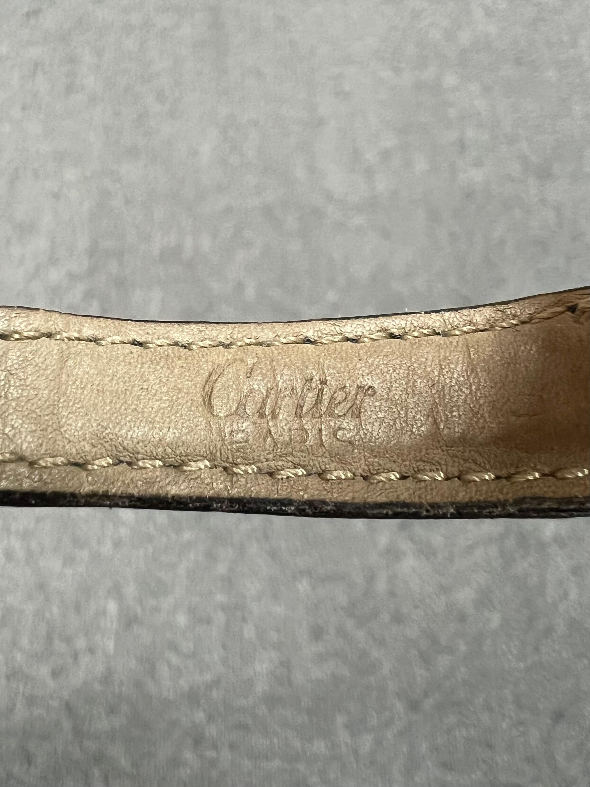 Cartier Vendome Must De Cartier Vermeil Wristwatch 8