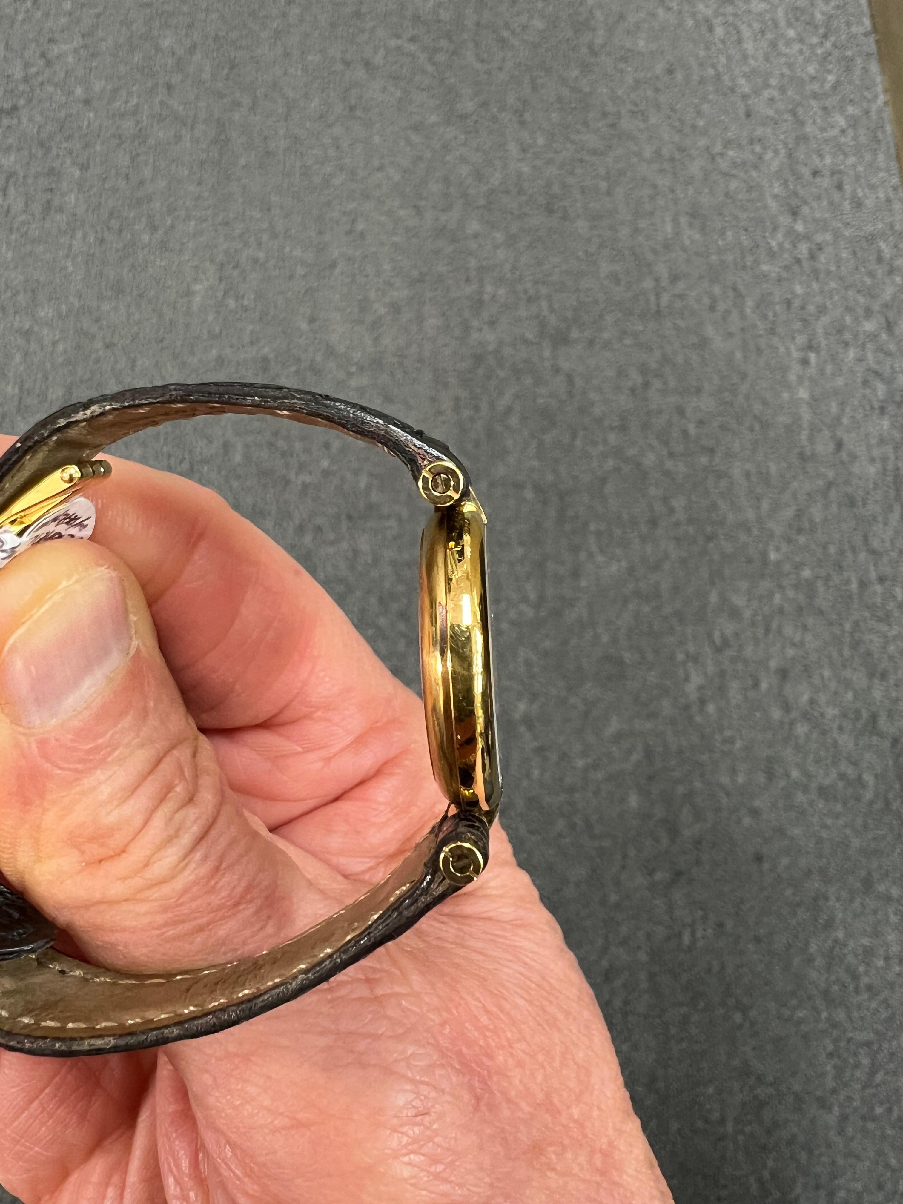 Cartier Vendome Must De Cartier Vermeil Wristwatch 2