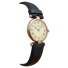 Cartier Vendome Must Vendome Vermeil 590004 Women's Watch