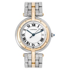 Cartier Vendome Panthere Stainless Steel & Yellow Gold