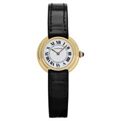 Cartier Vendome Paris 67080 'Ladies' Yellow Gold White Dial (1979)