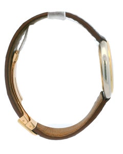 Cartier Vendome Rondo Montre à cadran Paris en or blanc et jaune 18 carats