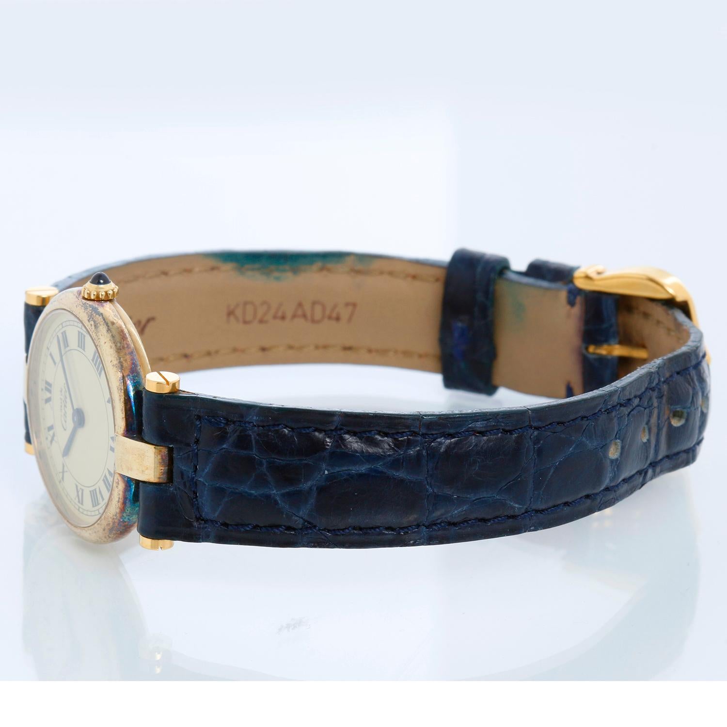 Women's Cartier Vendome Vermeil Ladies Watch