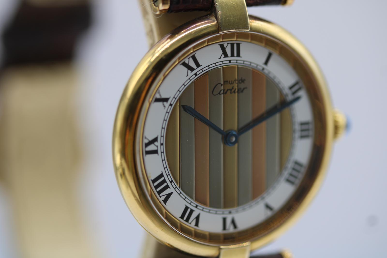 Cartier Vermeil Must 590003 For Sale 7