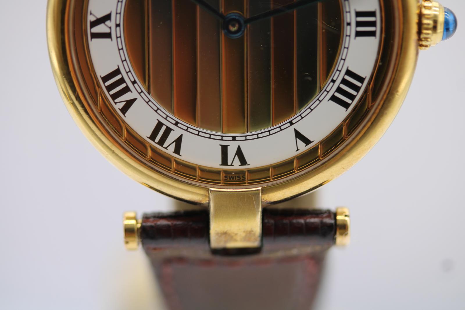 Cartier Vermeil Must 590003 For Sale 8