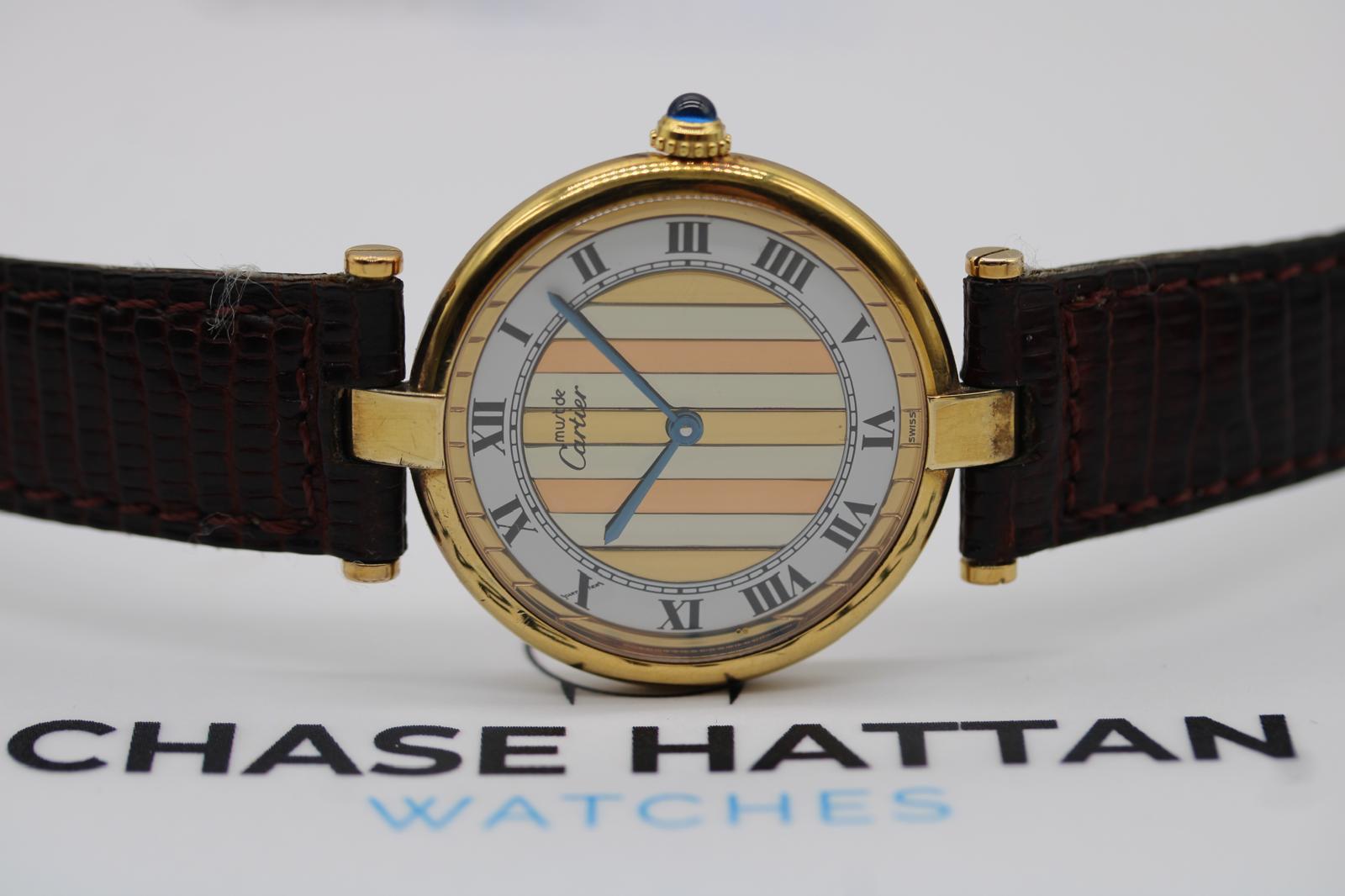 Cartier Vermeil Must 590003 In Good Condition For Sale In London, GB