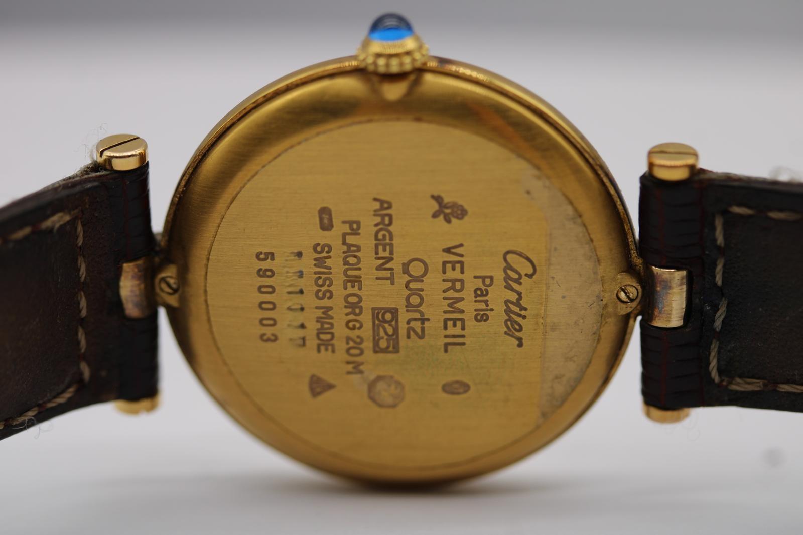 Cartier Vermeil Must 590003 For Sale 1