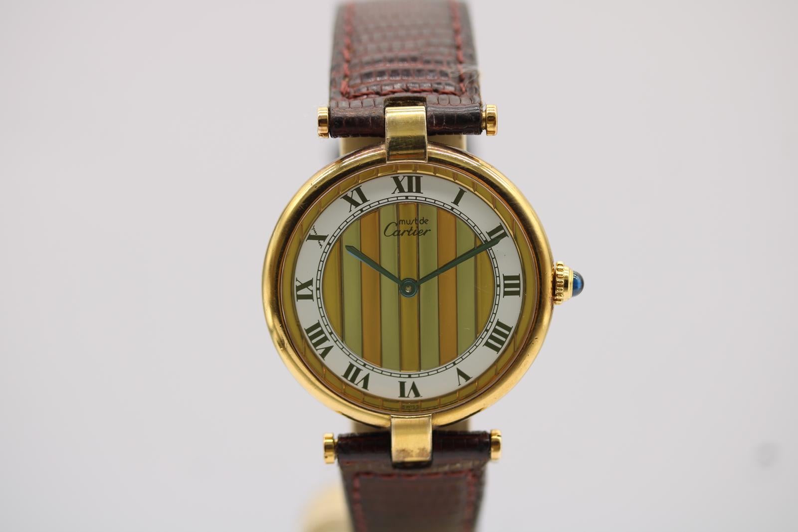 Cartier Vermeil Must 590003 For Sale 2