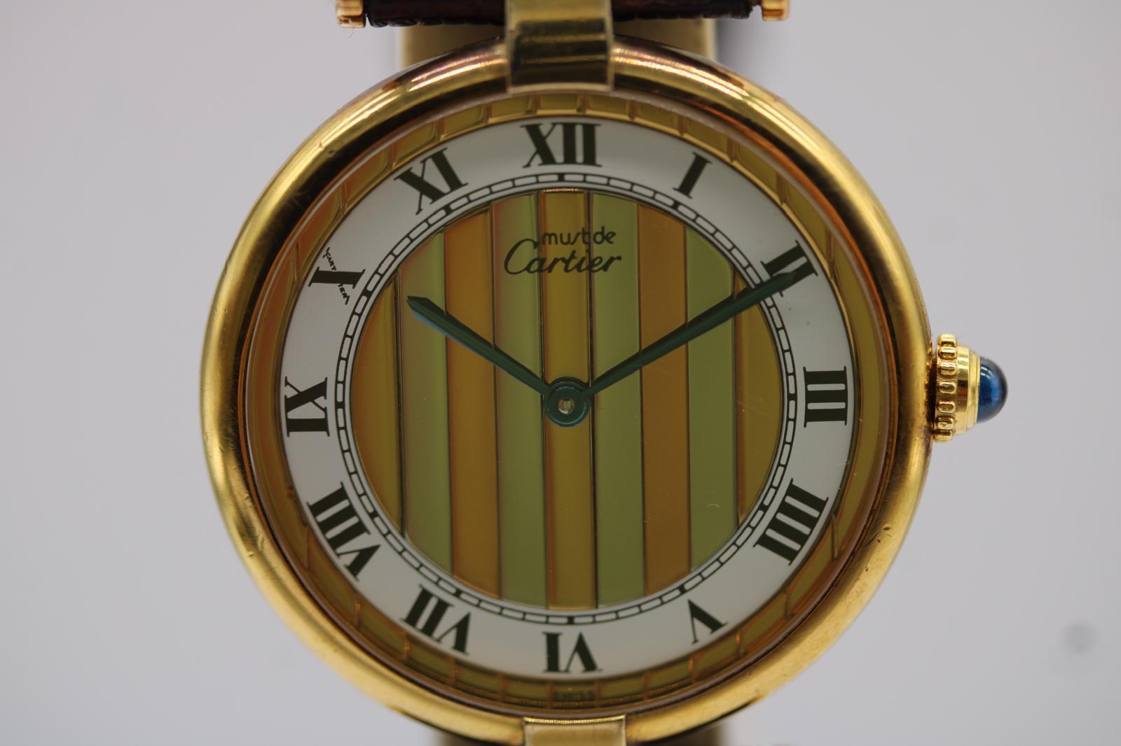 Cartier Vermeil Must 590003 For Sale 3