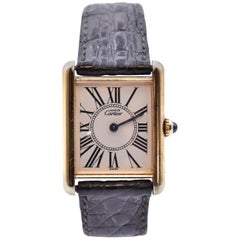 Cartier Vermeil Must de Cartier Tank Quartz