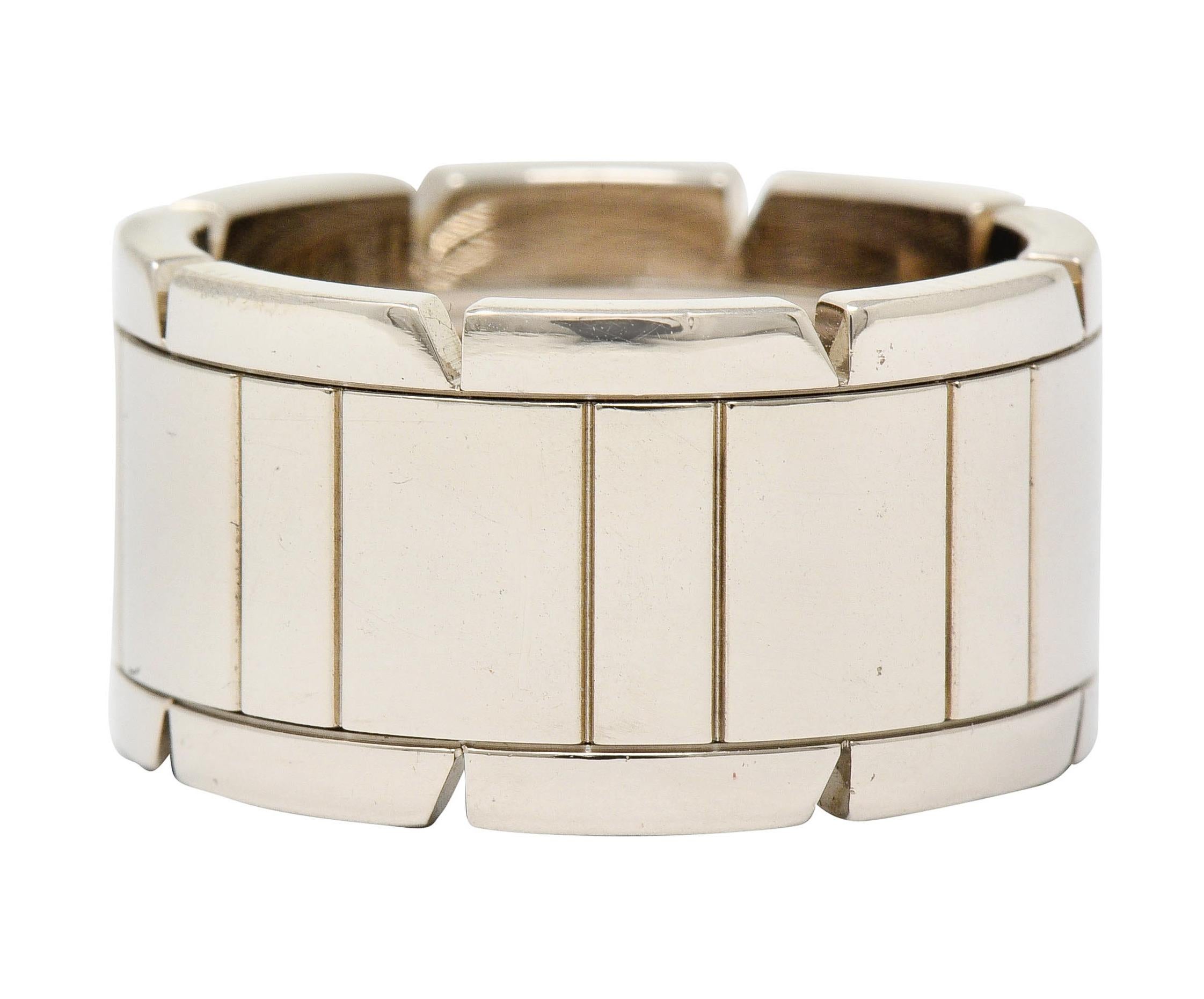 white gold diamond band