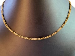Cartier Vintage 18K Yellow Gold Bar Necklace