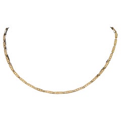 Cartier Vintage 18K Yellow Gold Bar Necklace