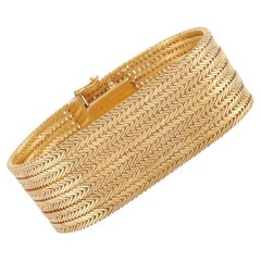 Cartier Vintage 18K Yellow Gold Bracelet