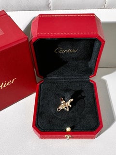 Cartier Vintage 18k yellow gold Panthère pendant