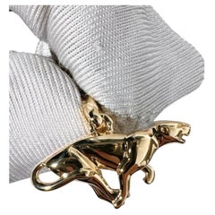 Cartier Vintage 18k yellow gold Panthère pendant