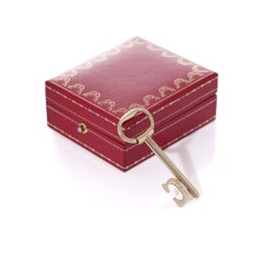 Cartier Vintage 18kt. yellow gold Key Charm pendant/keyring