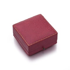 Cartier Vintage 9kt Gold and Ruby Pill Box, London 1947