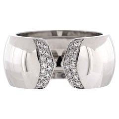 Anello Cartier Vintage Absolute in oro bianco 18 carati con diamanti