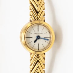 Cartier Vintage Chevron Bracelet Watch - '50s