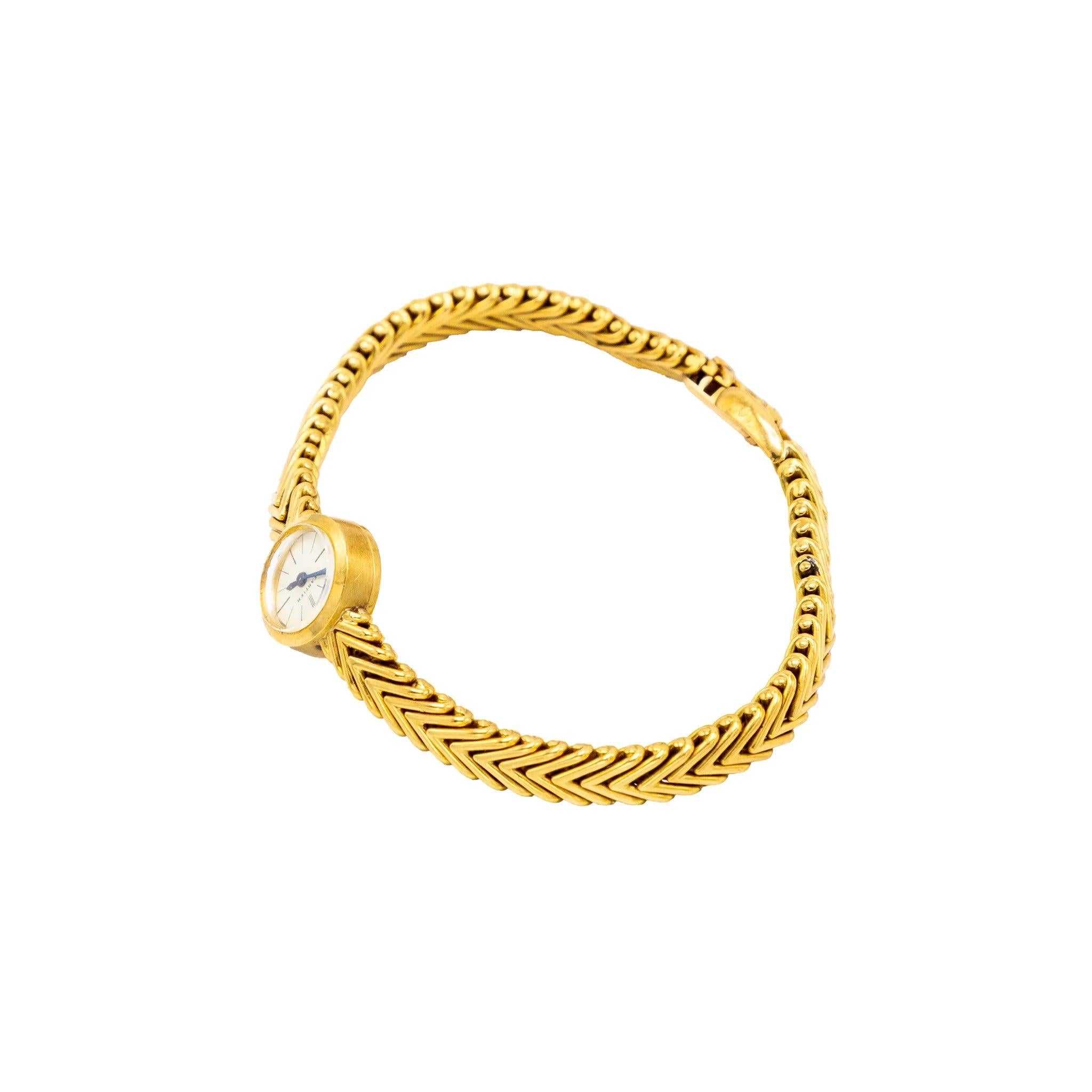 Cartier Vintage Chevron-Armbanduhr - 50er Jahre im Angebot 1