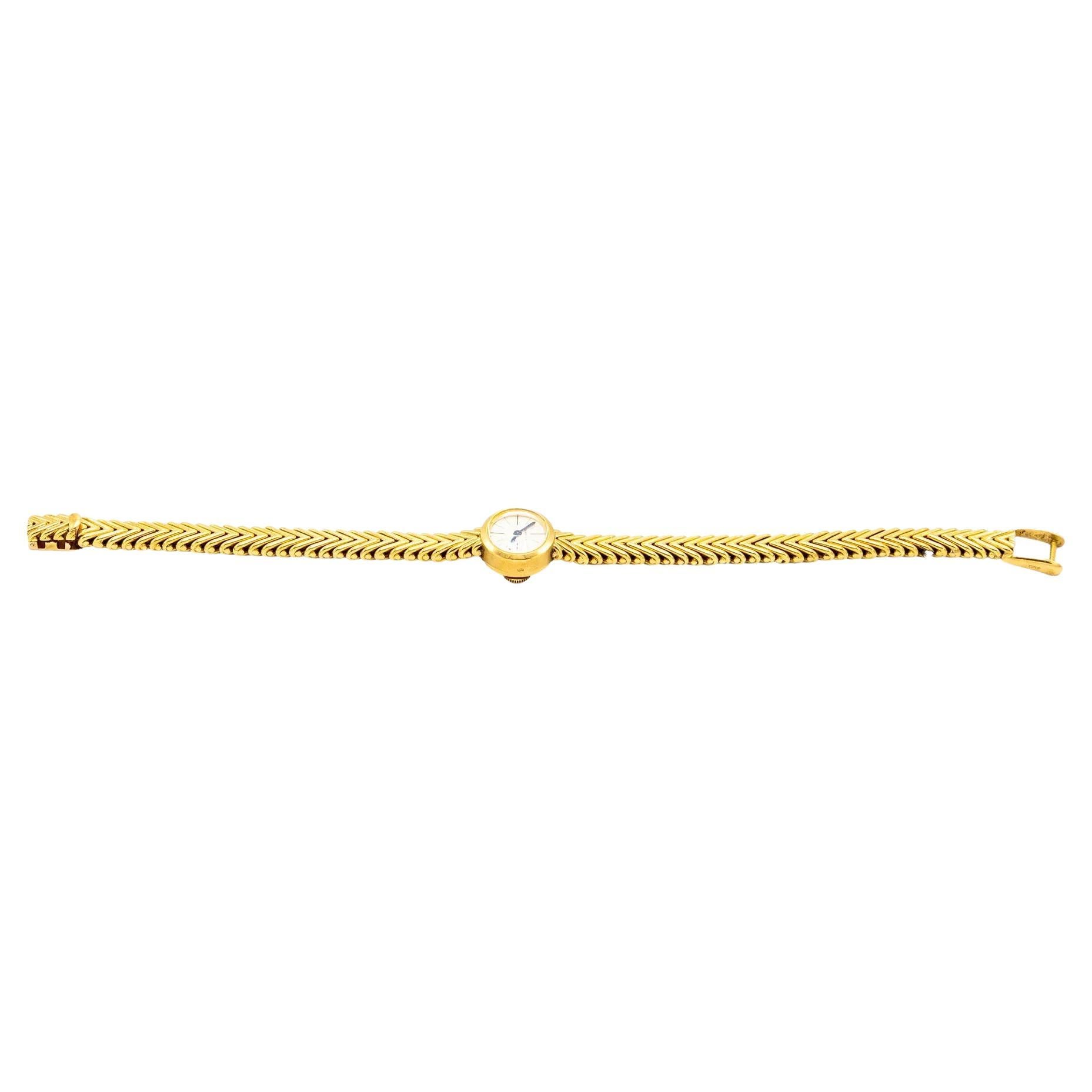 Cartier Vintage Chevron-Armbanduhr - 50er Jahre im Angebot