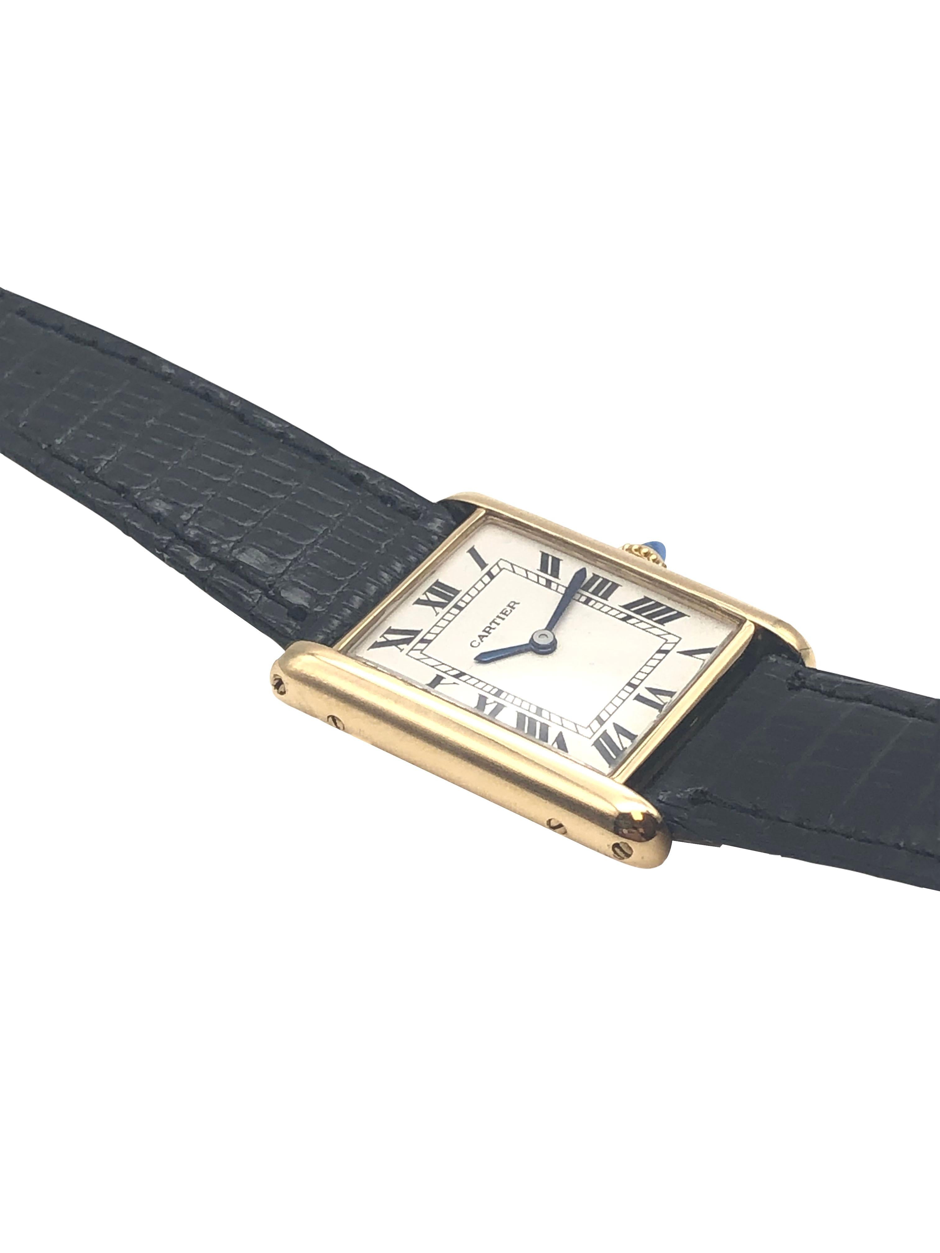 cartier vintage watch