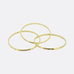 Cartier Vintage Constellation Trinity Diamond Bangle