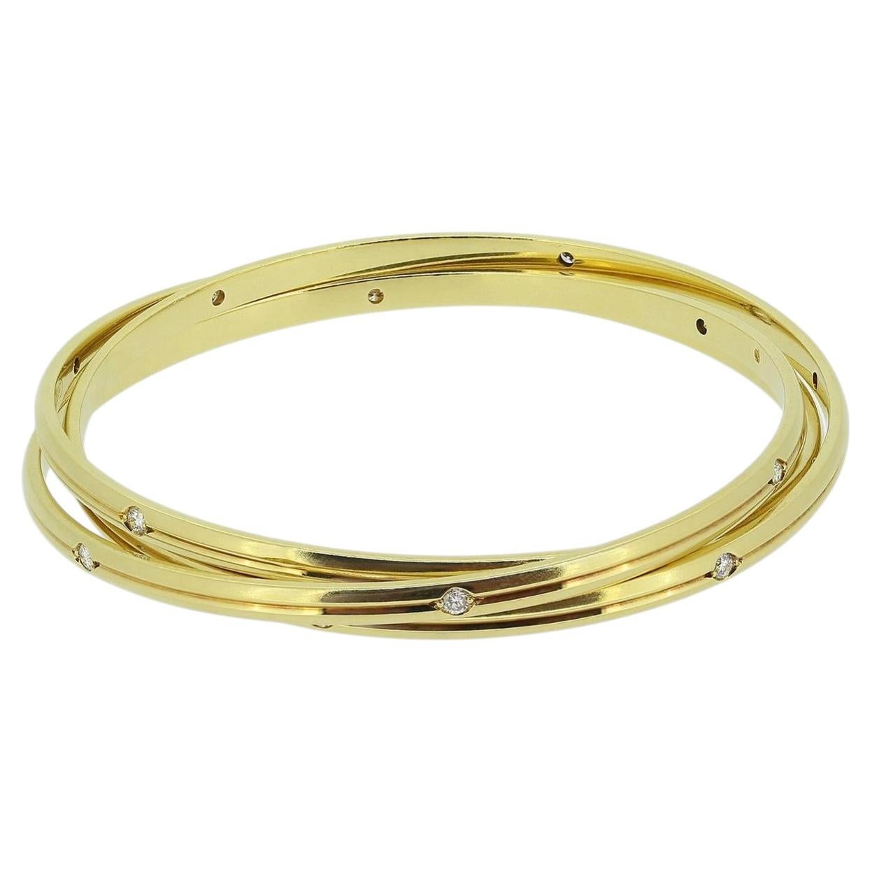 Cartier Vintage Constellation Trinity Diamond Bangle