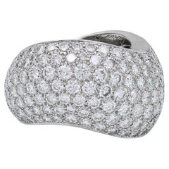 Cartier Vintage Diamond Bombe Ring