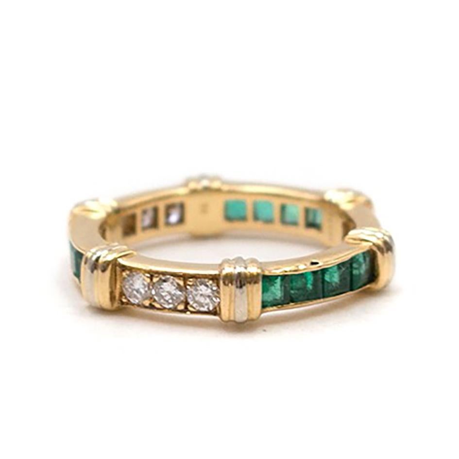 vintage cartier diamond eternity ring