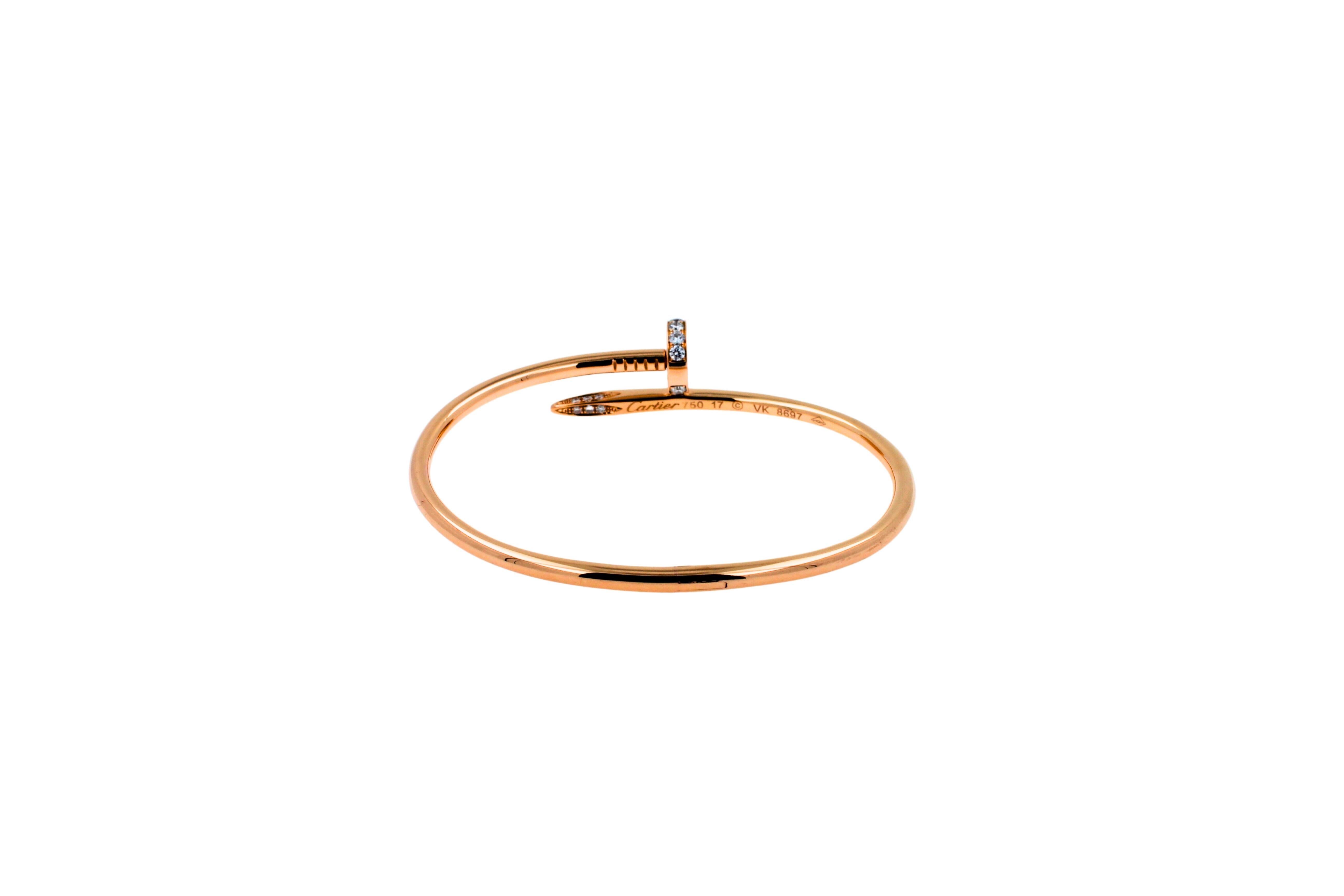 vintage cartier nail bracelet