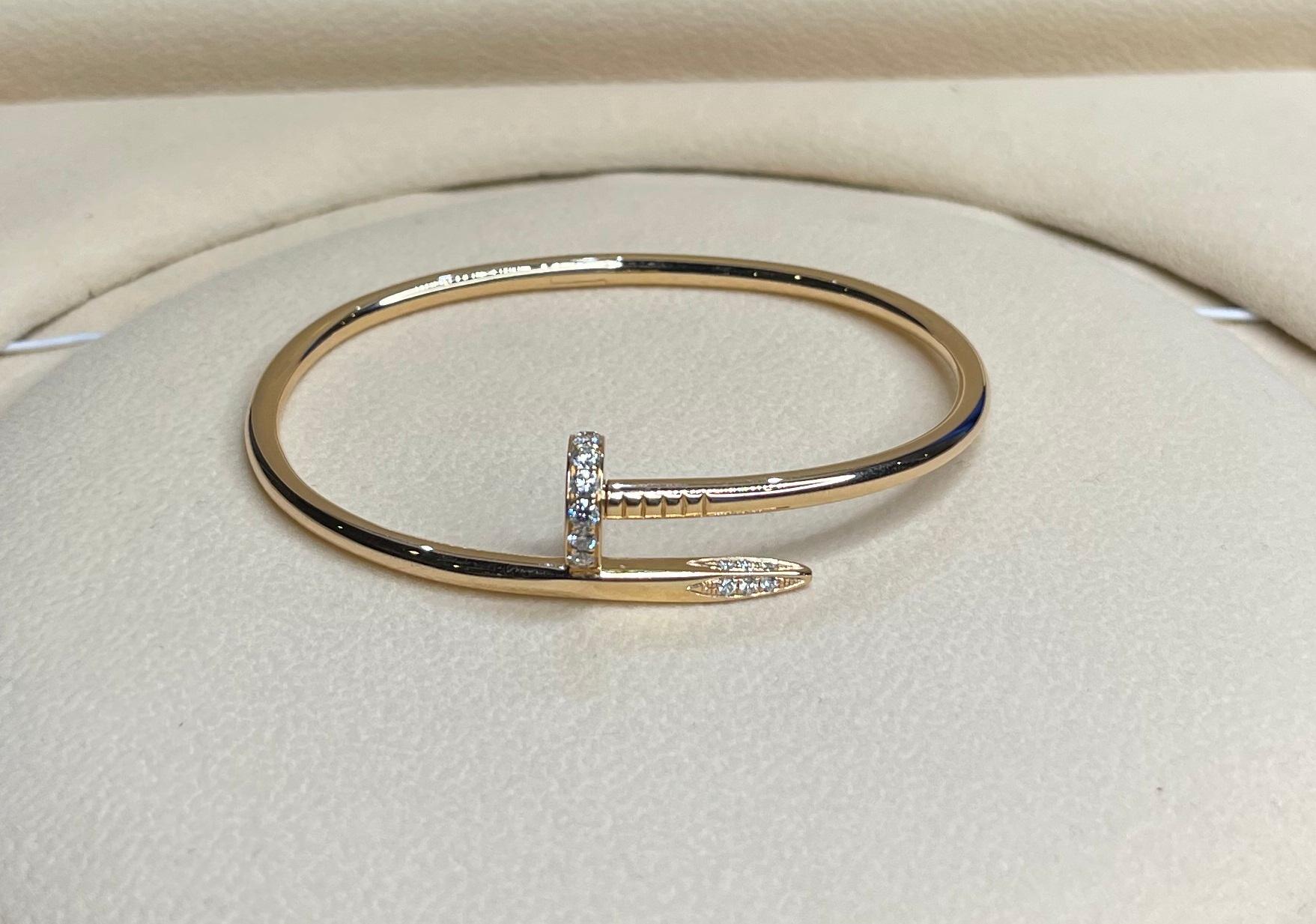 cartier nail ring and bracelet