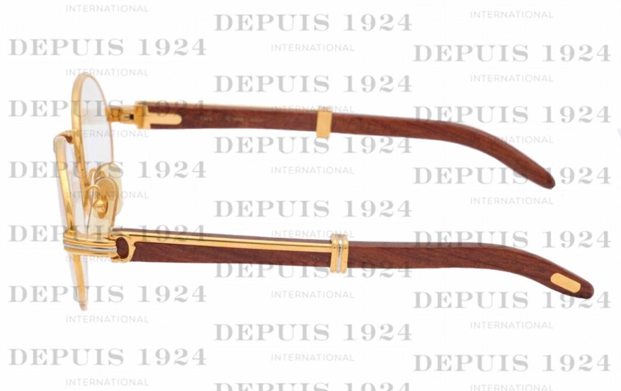 Lunettes de soleil classiques Vintage Cartier

