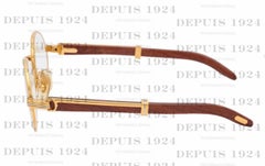 Cartier - Lunettes de soleil vintage Giverny en palissandre