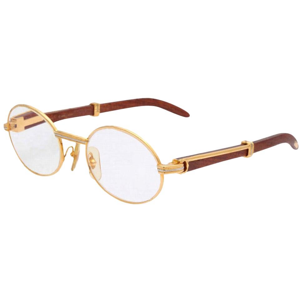 Cartier Vintage Giverny Palisander Sunglasses For Sale
