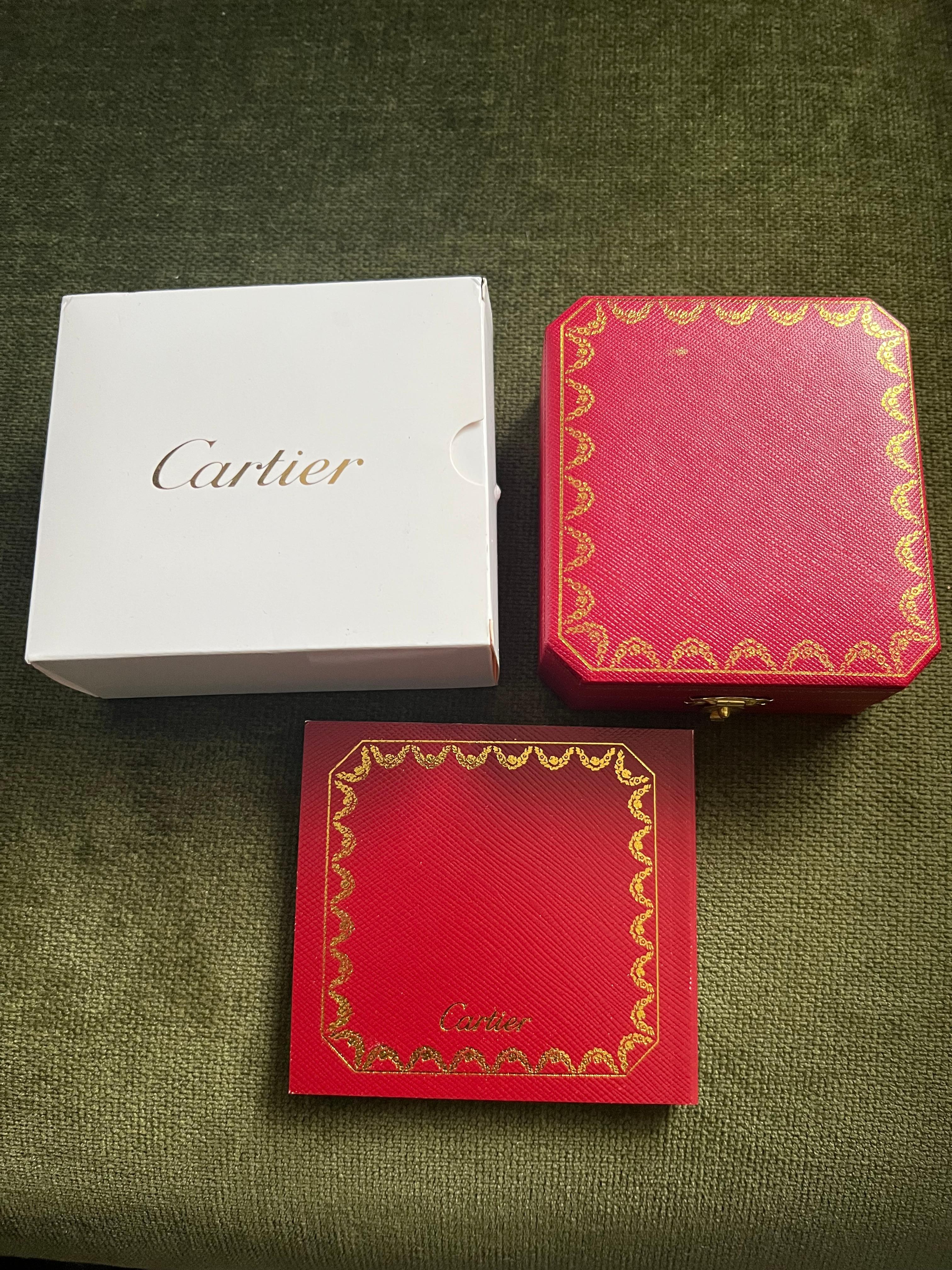 Cartier Vintage Gold Plated “Cartier” Lighter In Original Case “Circa 1990” 2