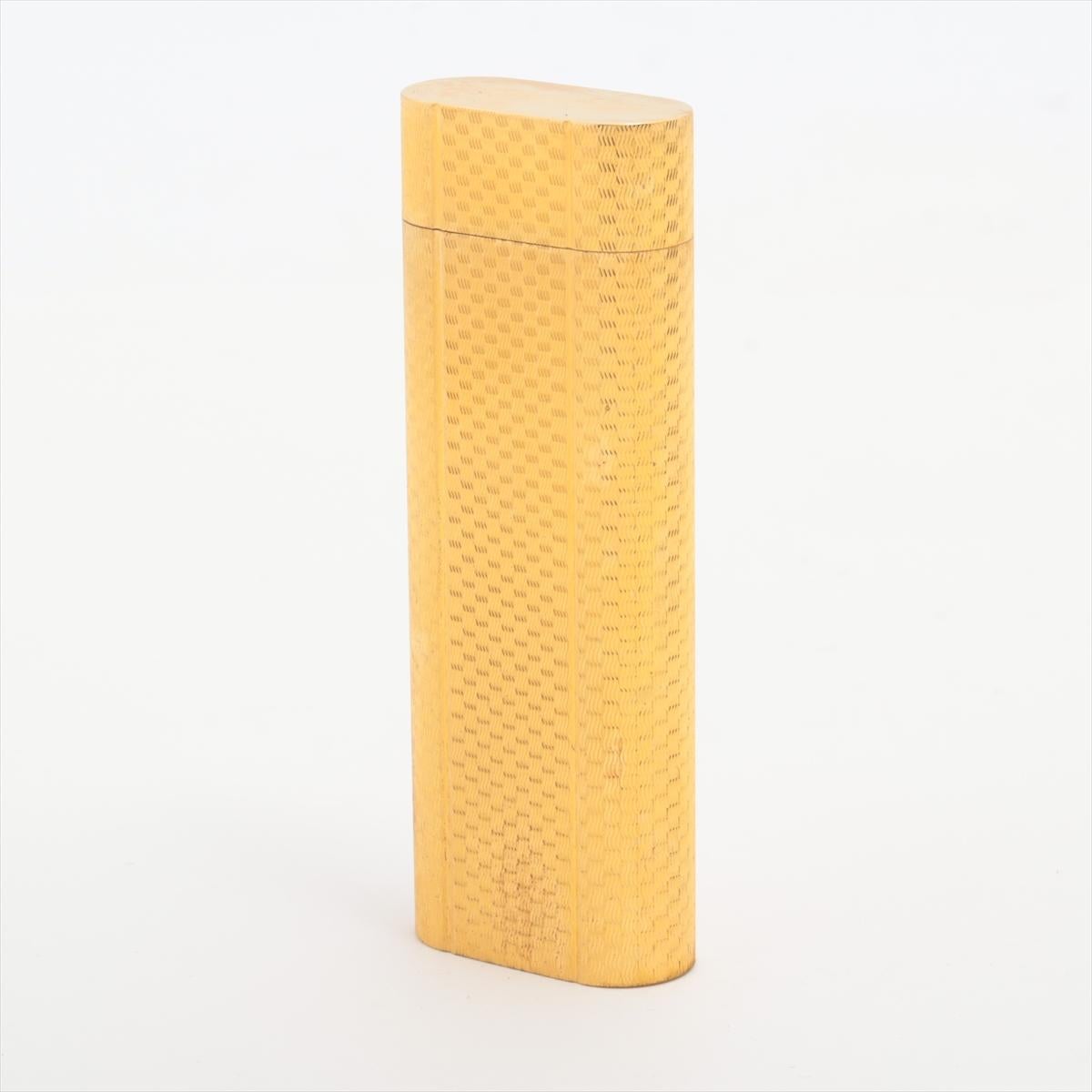 cartier gold plated lighter