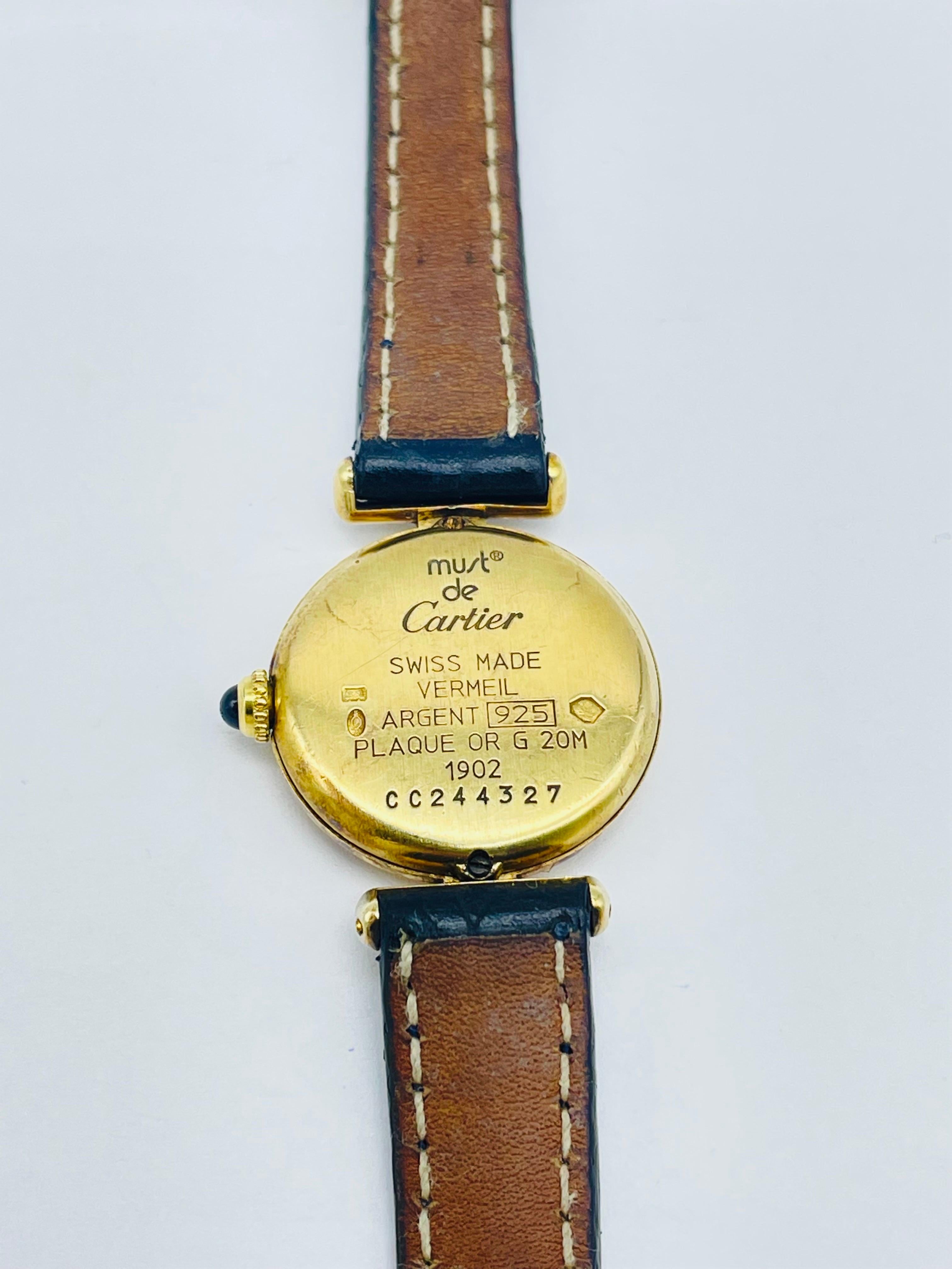 Cartier, Vintage-Damenuhr, Ref. 1902 6