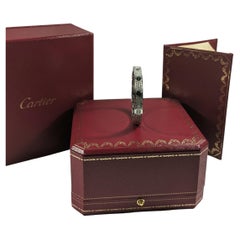 Cartier Vintage Gran Pulsera del Amor Oro blanco 18k con Caja y Destornillador