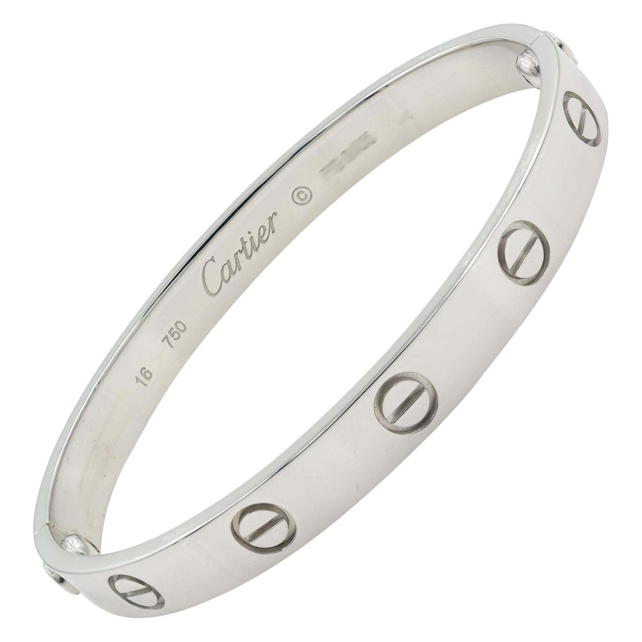 Cartier Vintage Love-Armband mit Originalverpackung