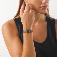 Cartier vintage must de tank gold plated quartz watch
