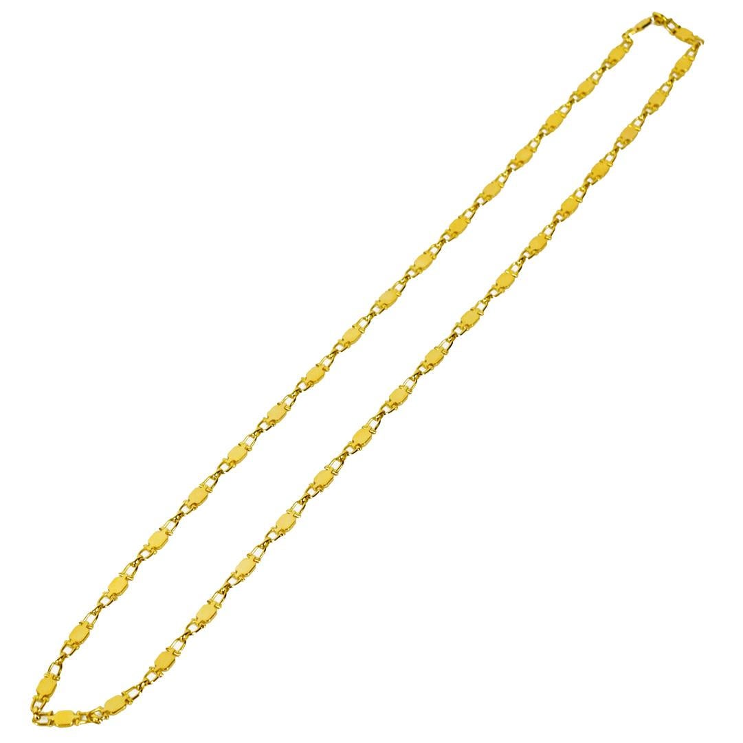 Cartier Vintage Paris Yellow Gold Necklace 1