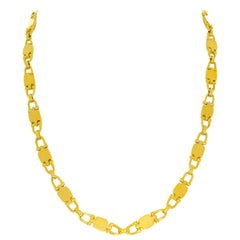 Cartier Vintage Paris Yellow Gold Necklace