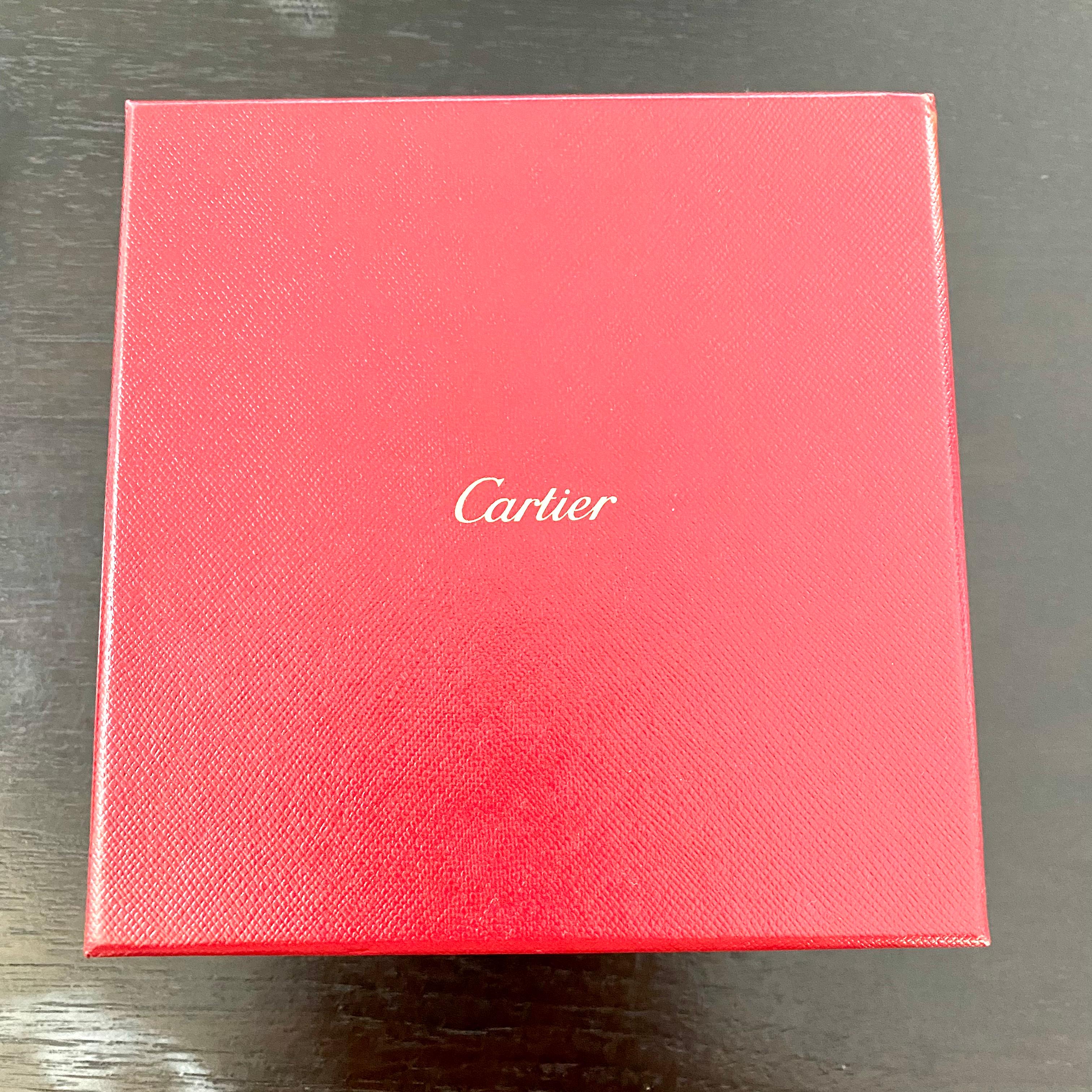 Contemporary Cartier Vintage Ridged Double Sided 14 Karat Yellow Gold 0.75 Inch Cufflinks