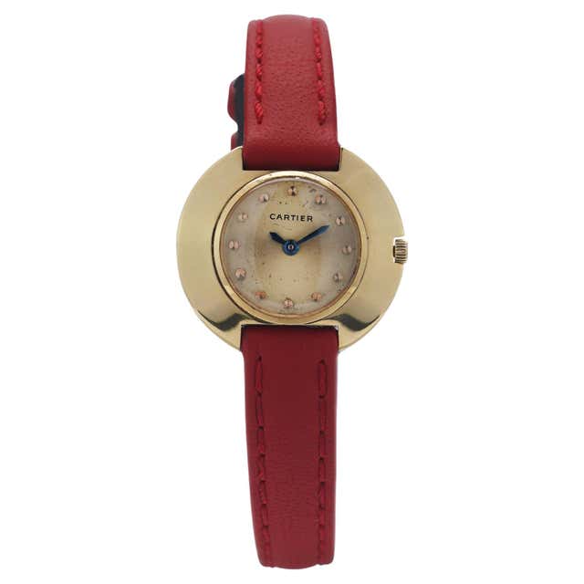 Cartier London Yellow Gold Crash Wristwatch made in 1967 at 1stDibs ...