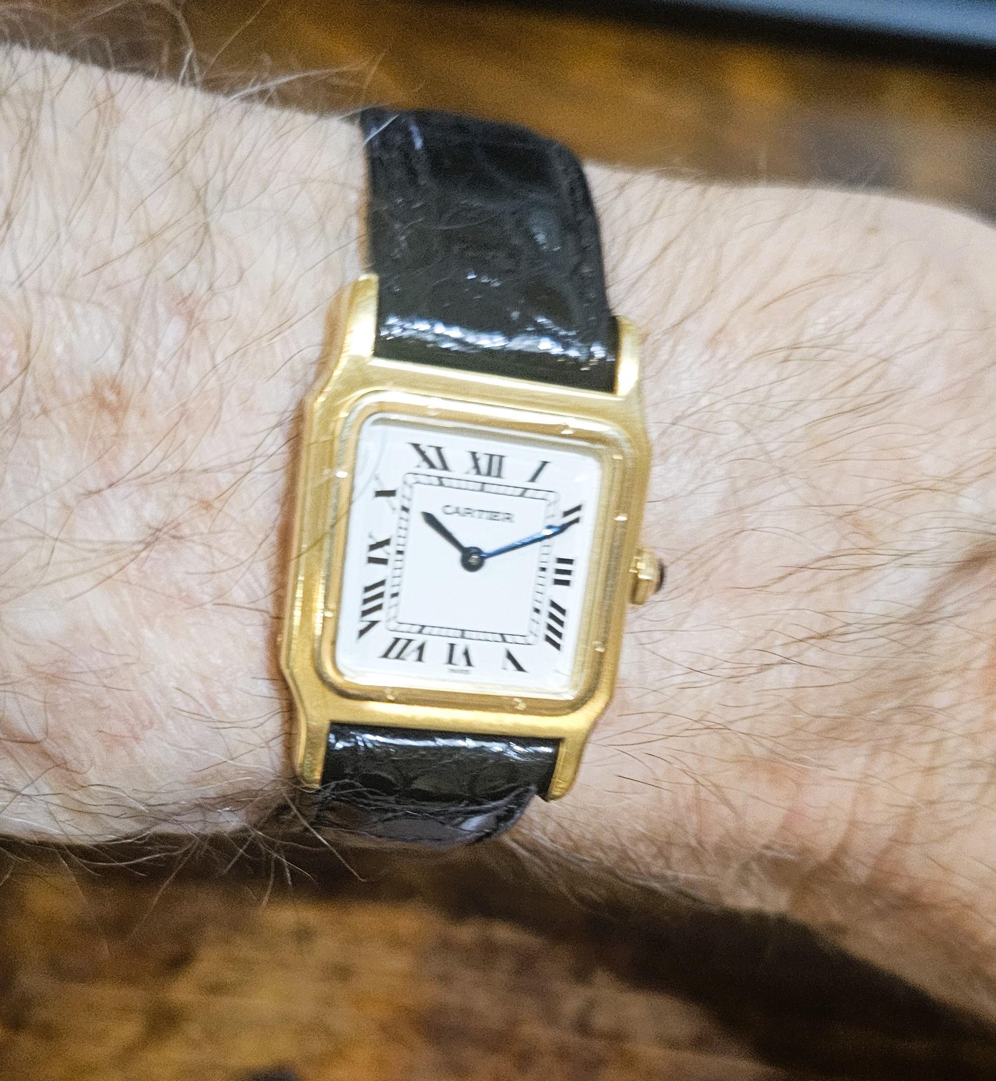 cartier santos herren gebraucht